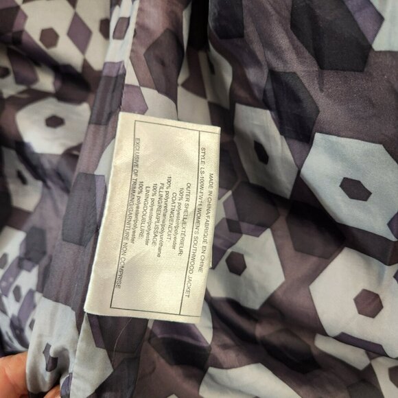 Firefly Womens Puffy Long Jacket Purple Size Large - Picture 12 of 13